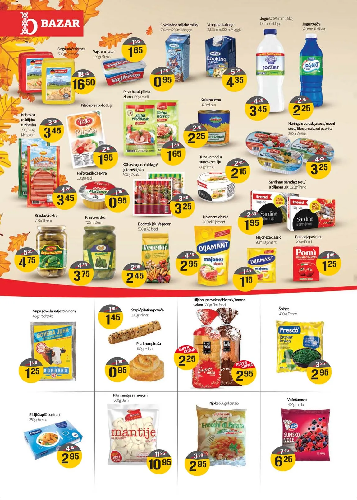 katalog Bazar snizenja Trgovine Bazar za najbolji pazar