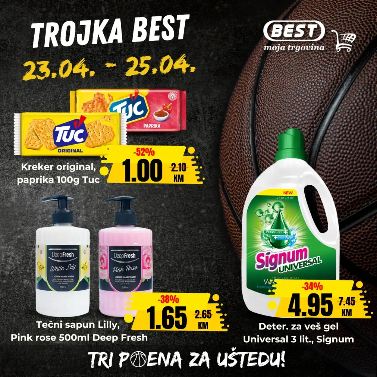 Best katalog Tri poena za uštedu – akcija i sniženja april 2026