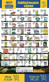 Best akcija kataloga sniženo Best Travnik akcija sniženja