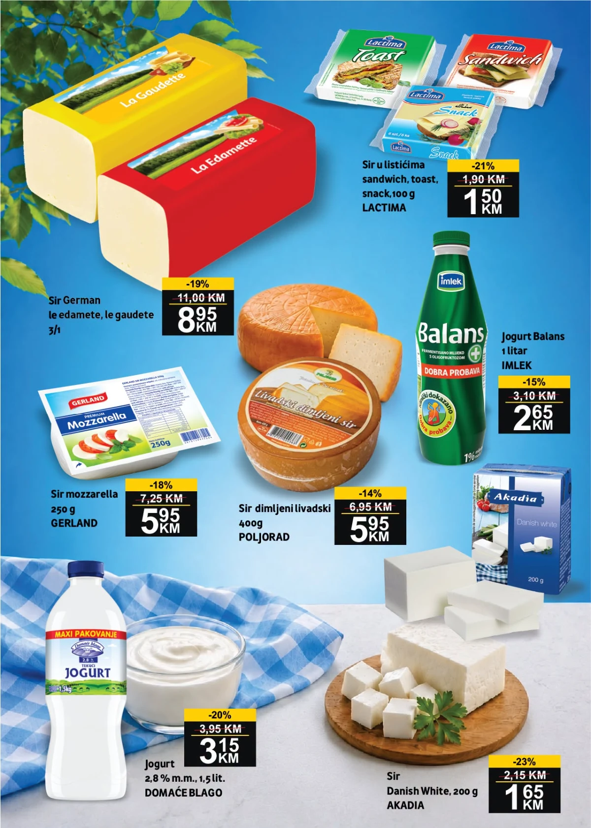 BEST katalog strana 4 – sirevi, jogurti i mliječni proizvodi