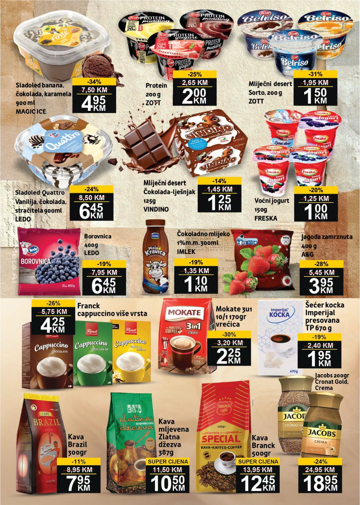 BEST katalog strana 5 – sladoledi, deserti i kafa na akciji