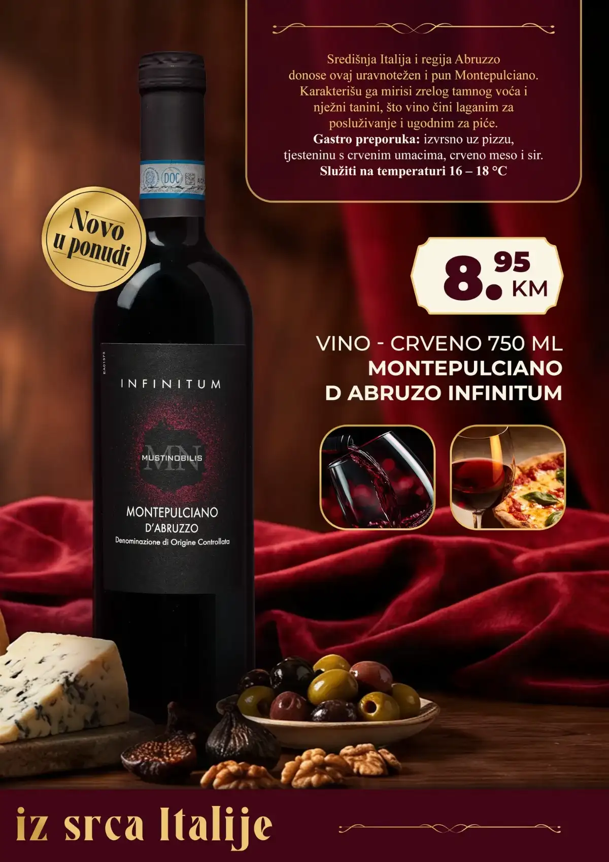 Bingo Montepulciano d Abruzzo Infinitum vino 8.95 KM katalog BiH strana 3