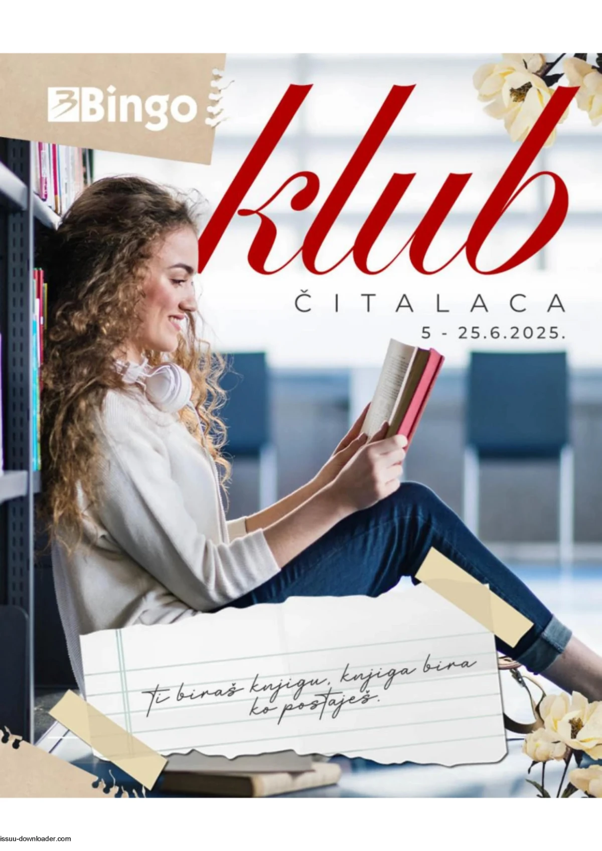 Bingo Klub čitalaca do 25.06.2026 – knjige, romani, bestseleri i dječija izdanja na sniženju