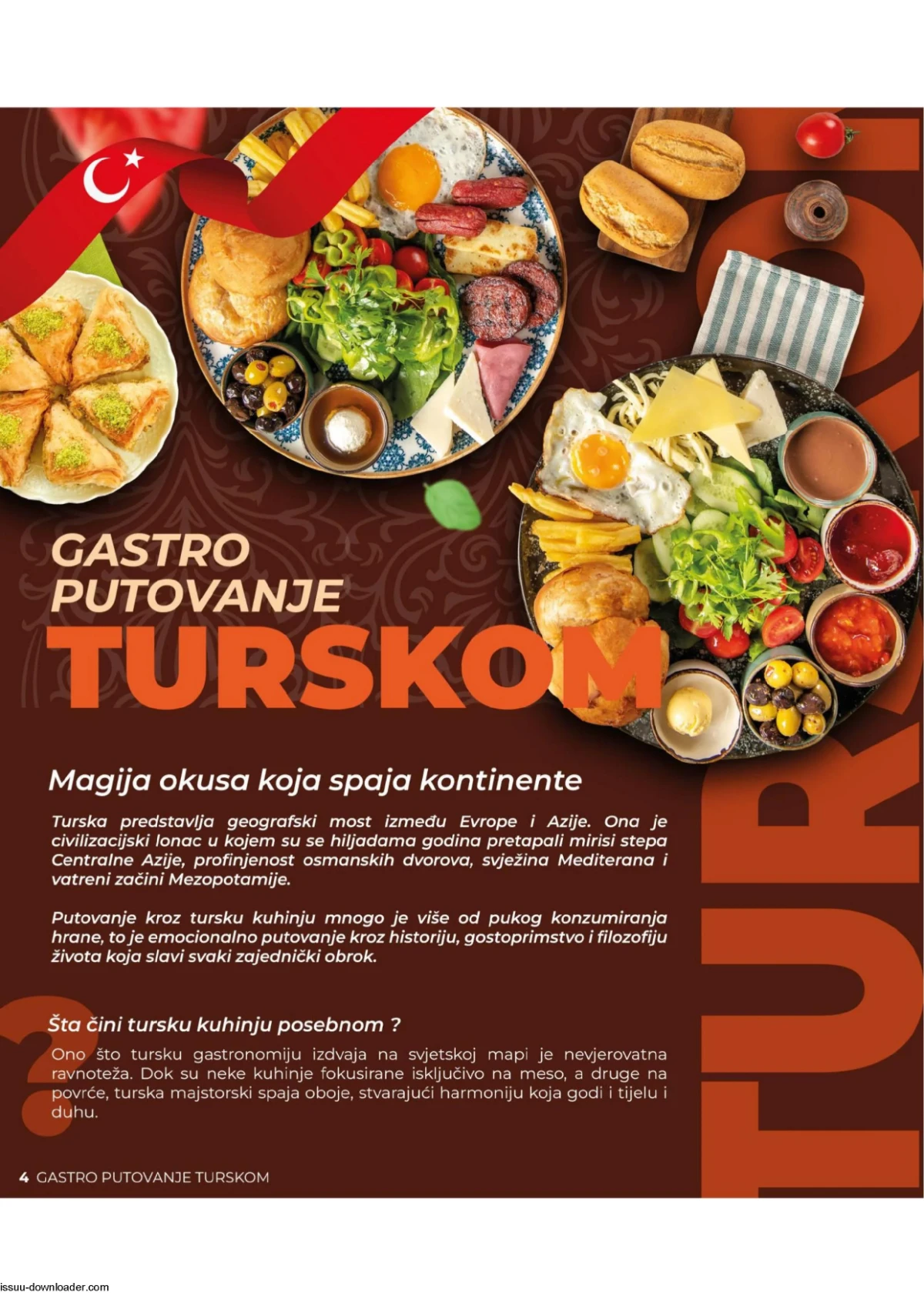 Bingo Magazin Plus katalog maj i jun 2026 turska kuhinja, tradicionalni doručak i gastro putovanje strana 4