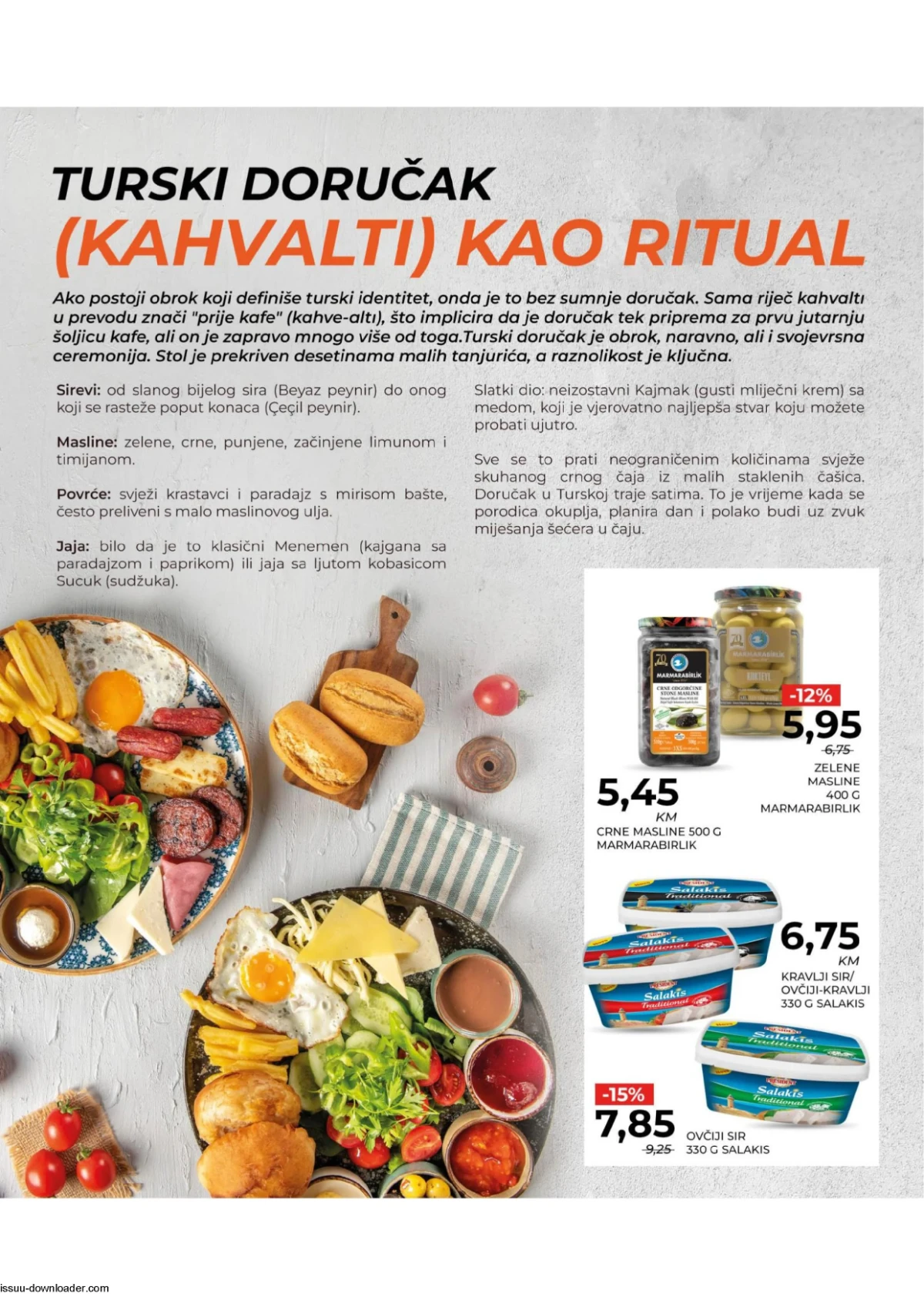 Bingo Magazin Plus katalog maj i jun 2026 kahvalti, masline, sirevi i tradicionalni doručak strana 6