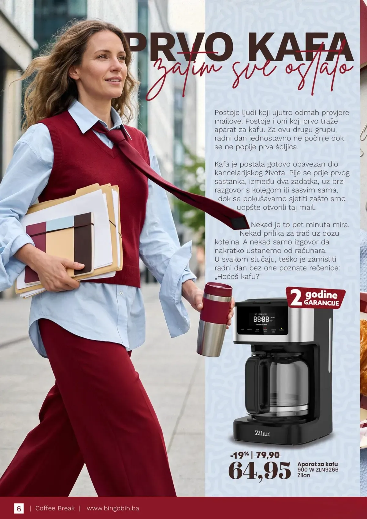 Bingo Coffee Break – Zilan aparat za kafu na akciji