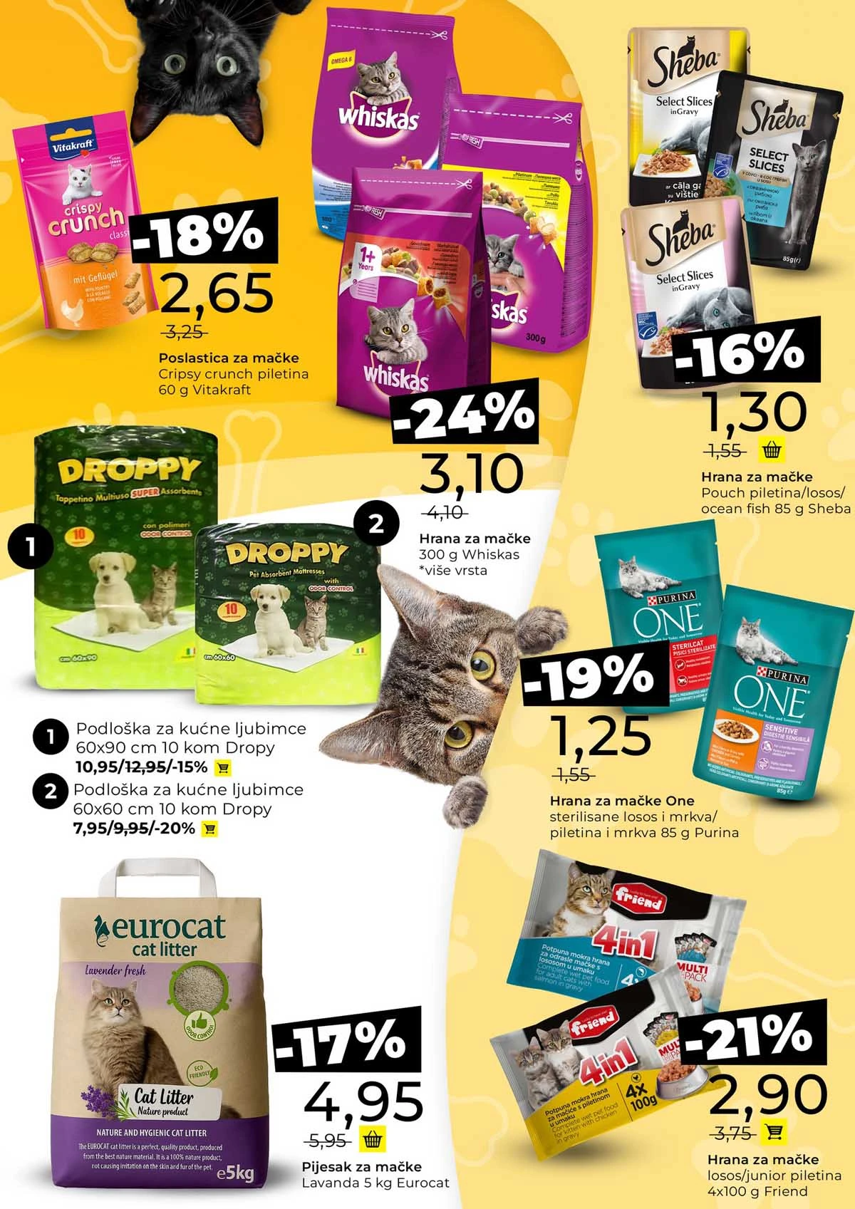 Bingo Waw Maw katalog strana 3 – akcijska ponuda hrane i opreme za ljubimce