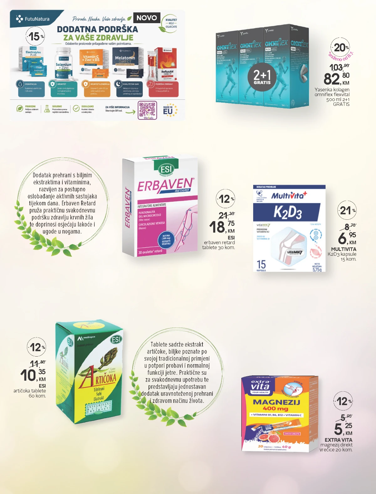 CM katalog – dodaci prehrani, vitamini i prirodni preparati na akciji – strana 21