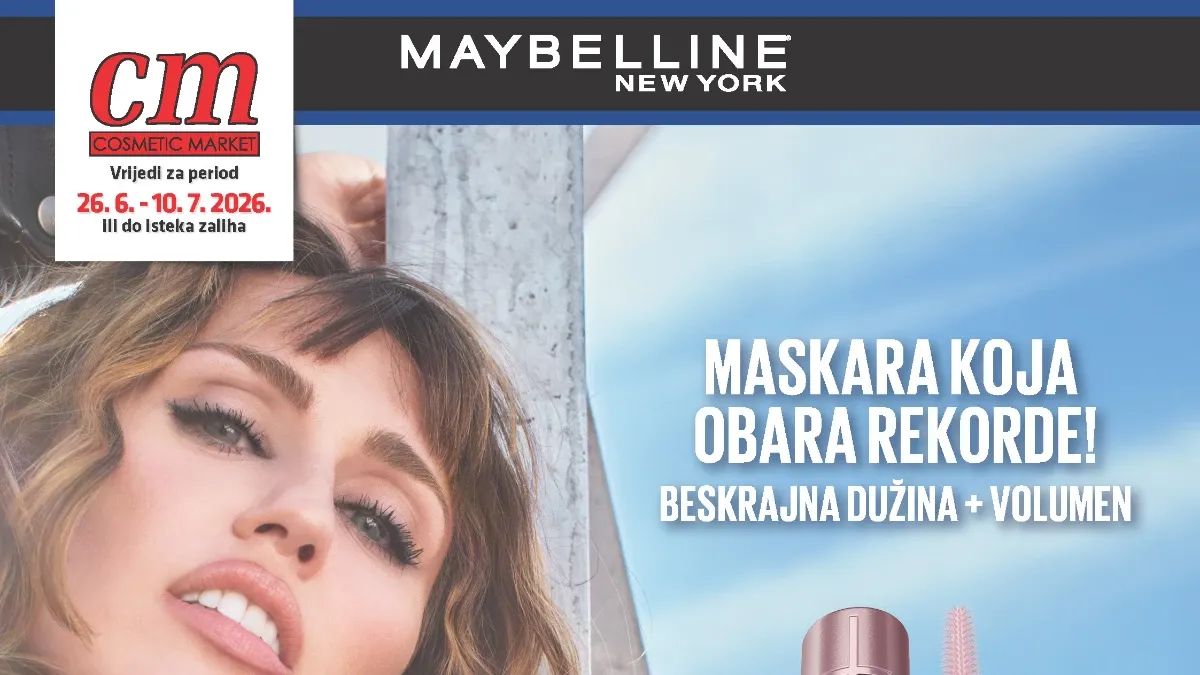 CM katalog do 50% popusta – kozmetika, parfemi, šminka i proizvodi za njegu na sniženju do 10.07.2026