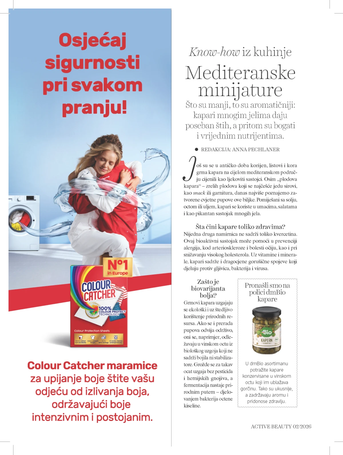 dm Active Beauty strana 50 – beauty trendovi proljeće 2026