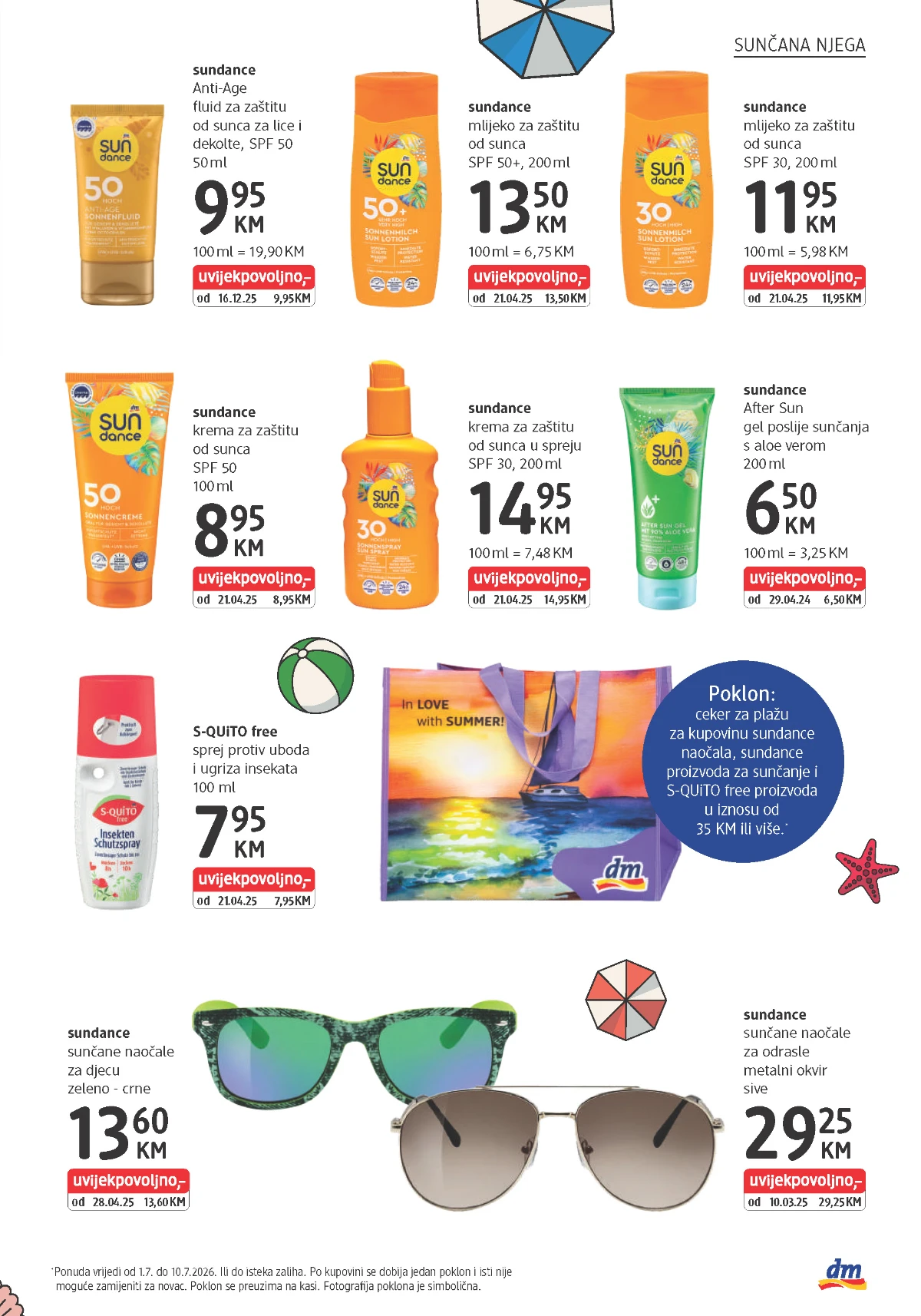dm katalog juli 2026 - proizvodi za dom i svakodnevnu upotrebu