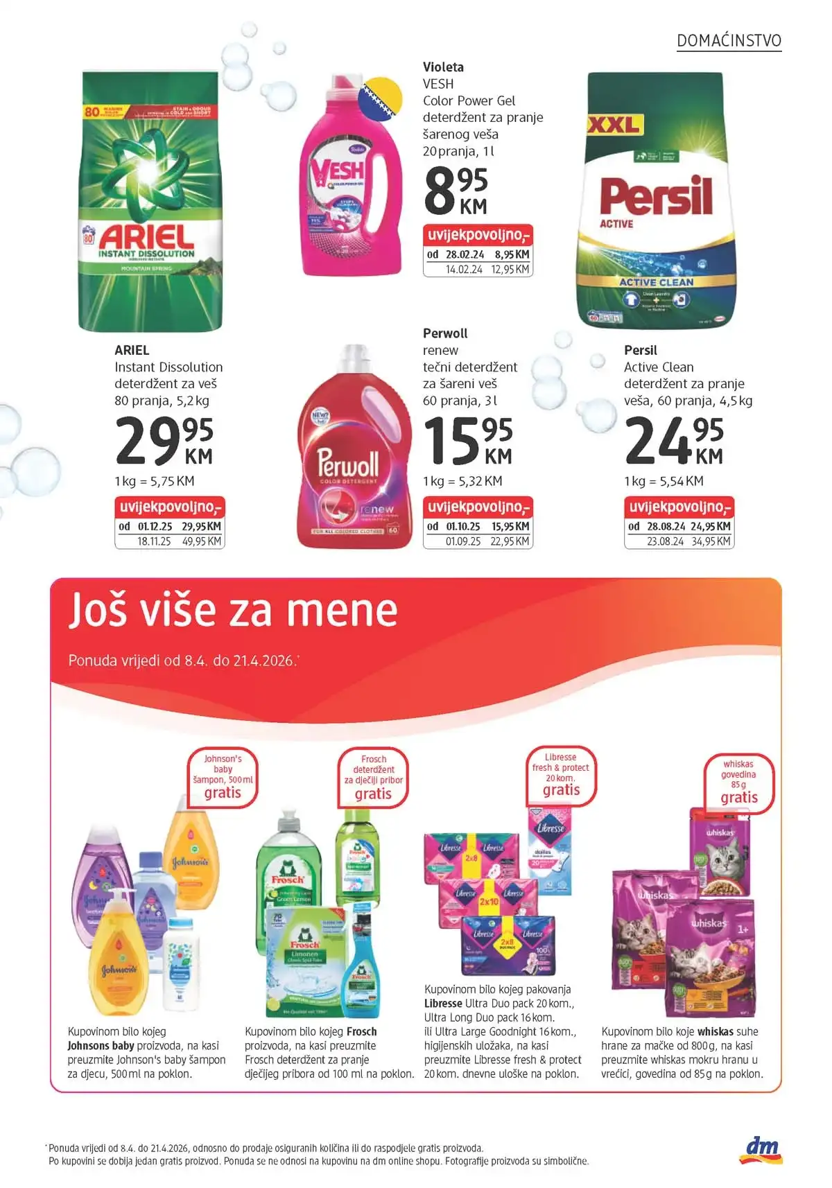 dm katalog sniženja strana 31 dm akcija katalog april 2026 strana 31