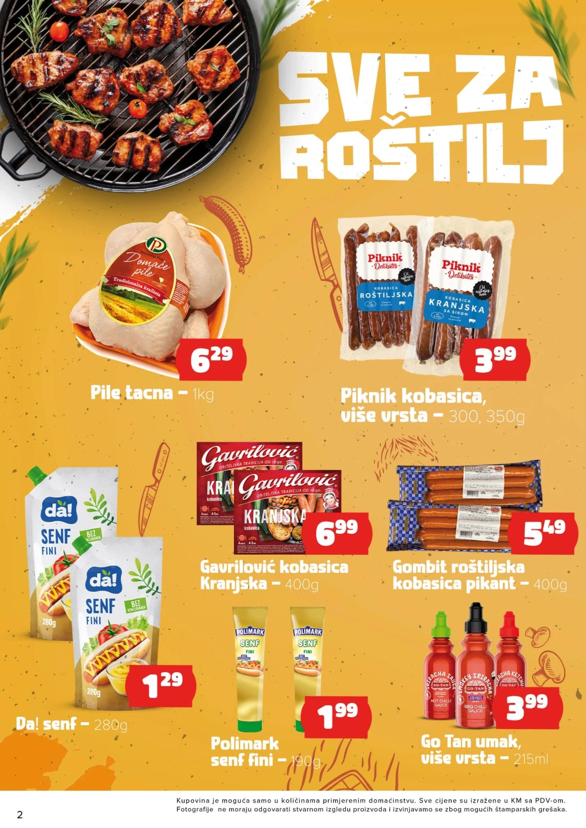 Đurić katalog – akcijska ponuda svježeg mesa, delikatesa, pića i proizvoda za svakodnevnu kupovinu