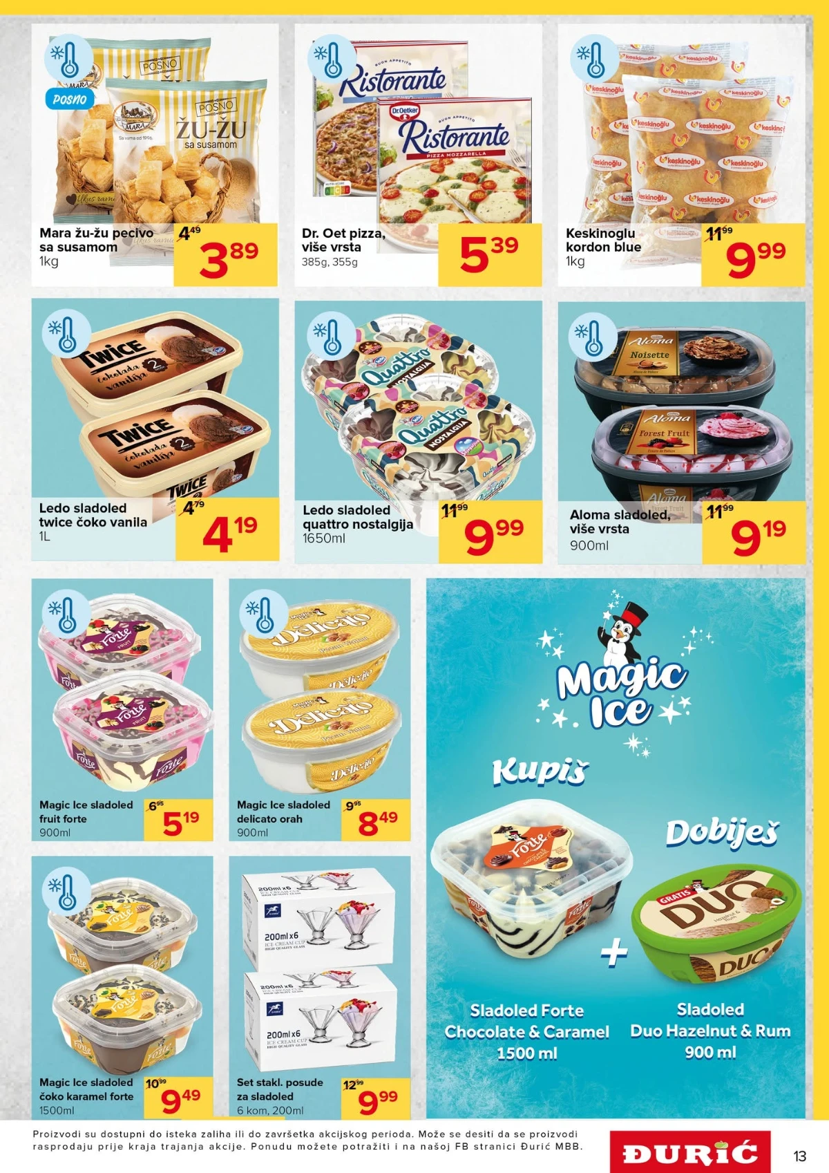 Gazirani sokovi, voda i osvježavajuća pića na akciji