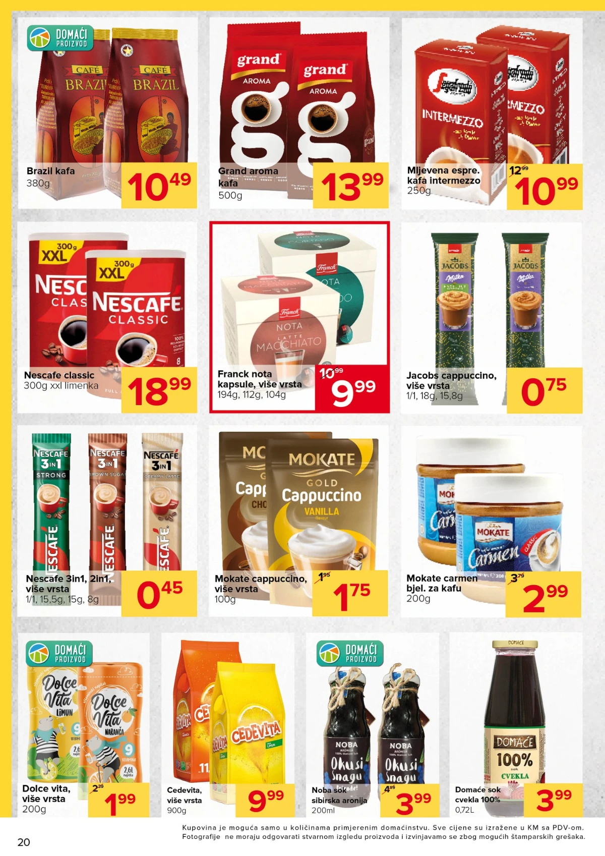 Đurić katalog akcija prehrambeni i kućni proizvodi stranica 14