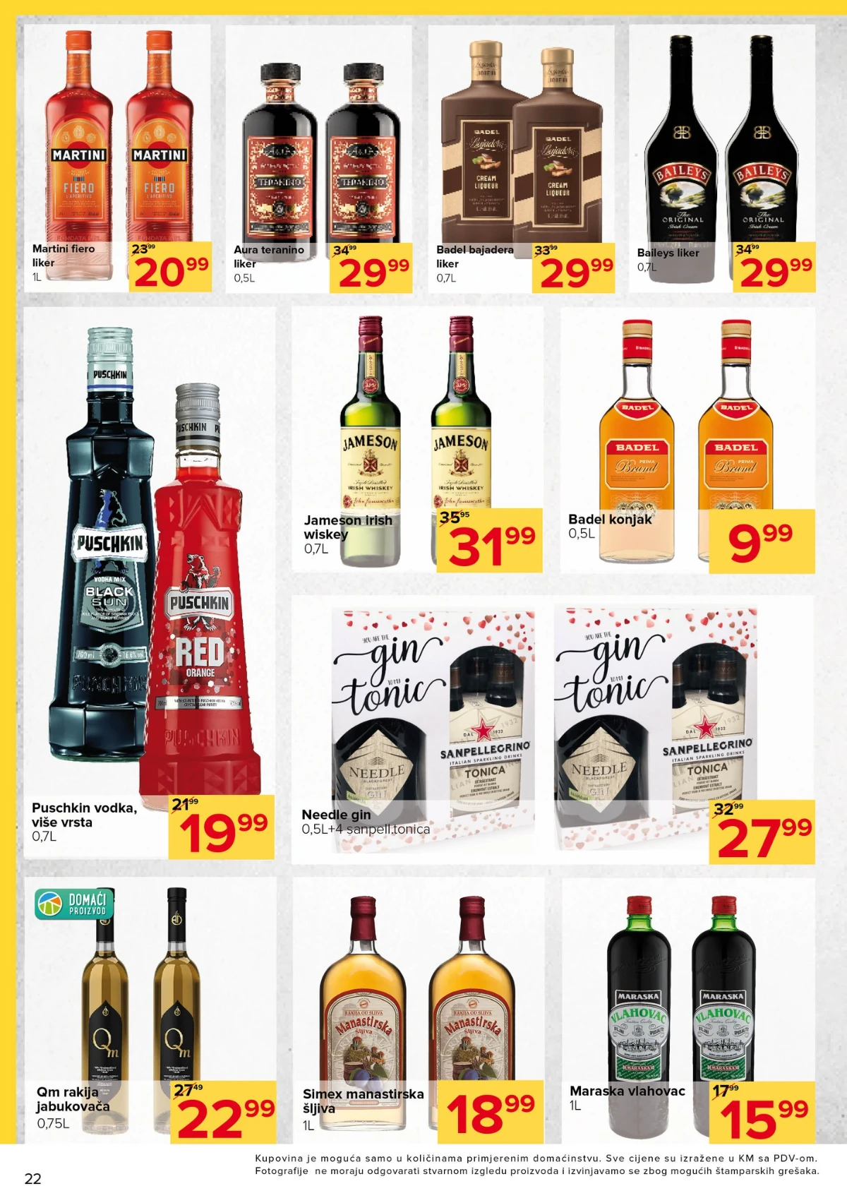 Đurić supermarket katalog prehrana piće i higijena stranica 22