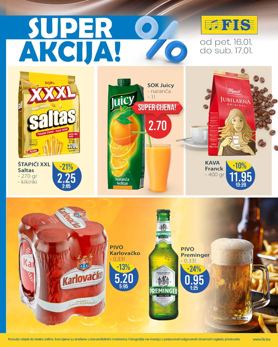 Fis vikend akcija snizenja