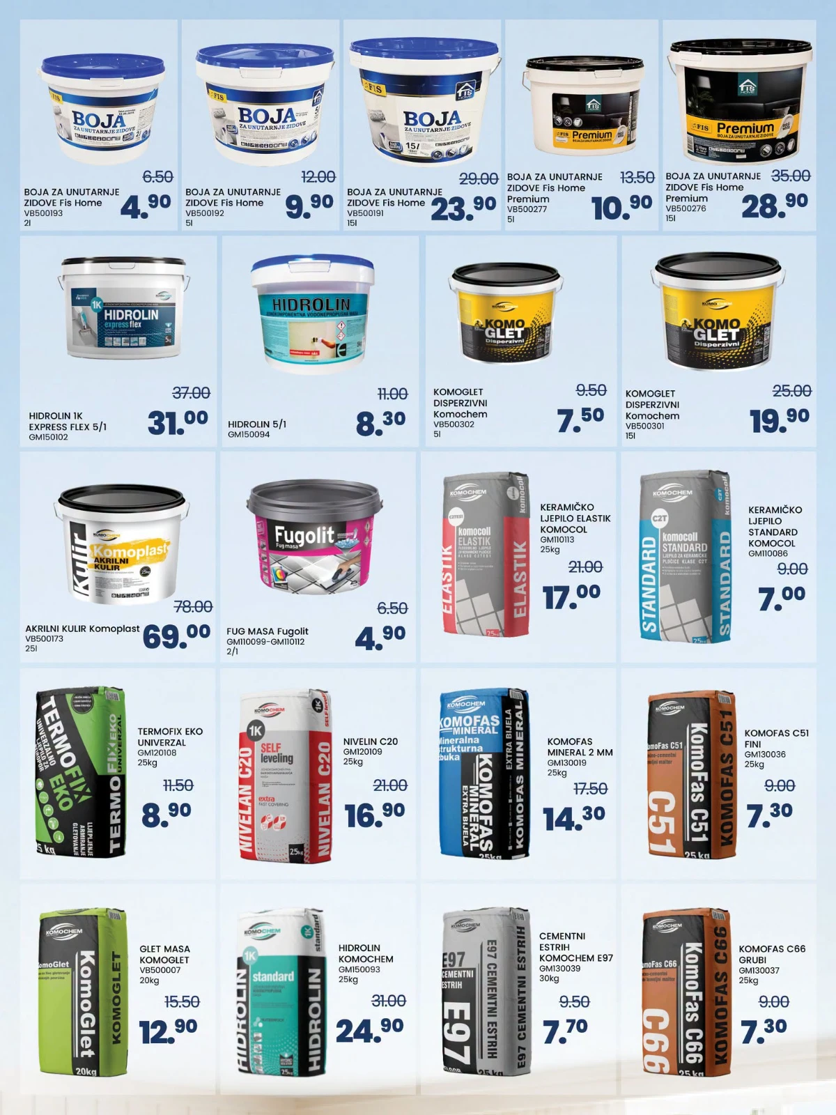 FIS katalog – ponuda za uređenje doma