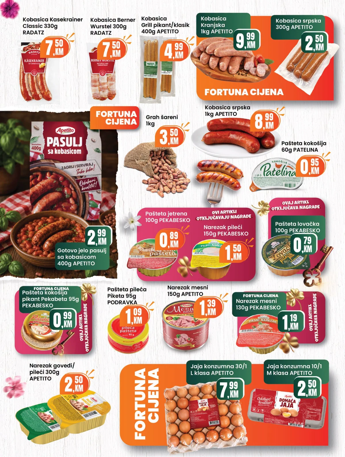 Fortuna katalog jun 2026 mliječni proizvodi sirevi i namazi strana 4