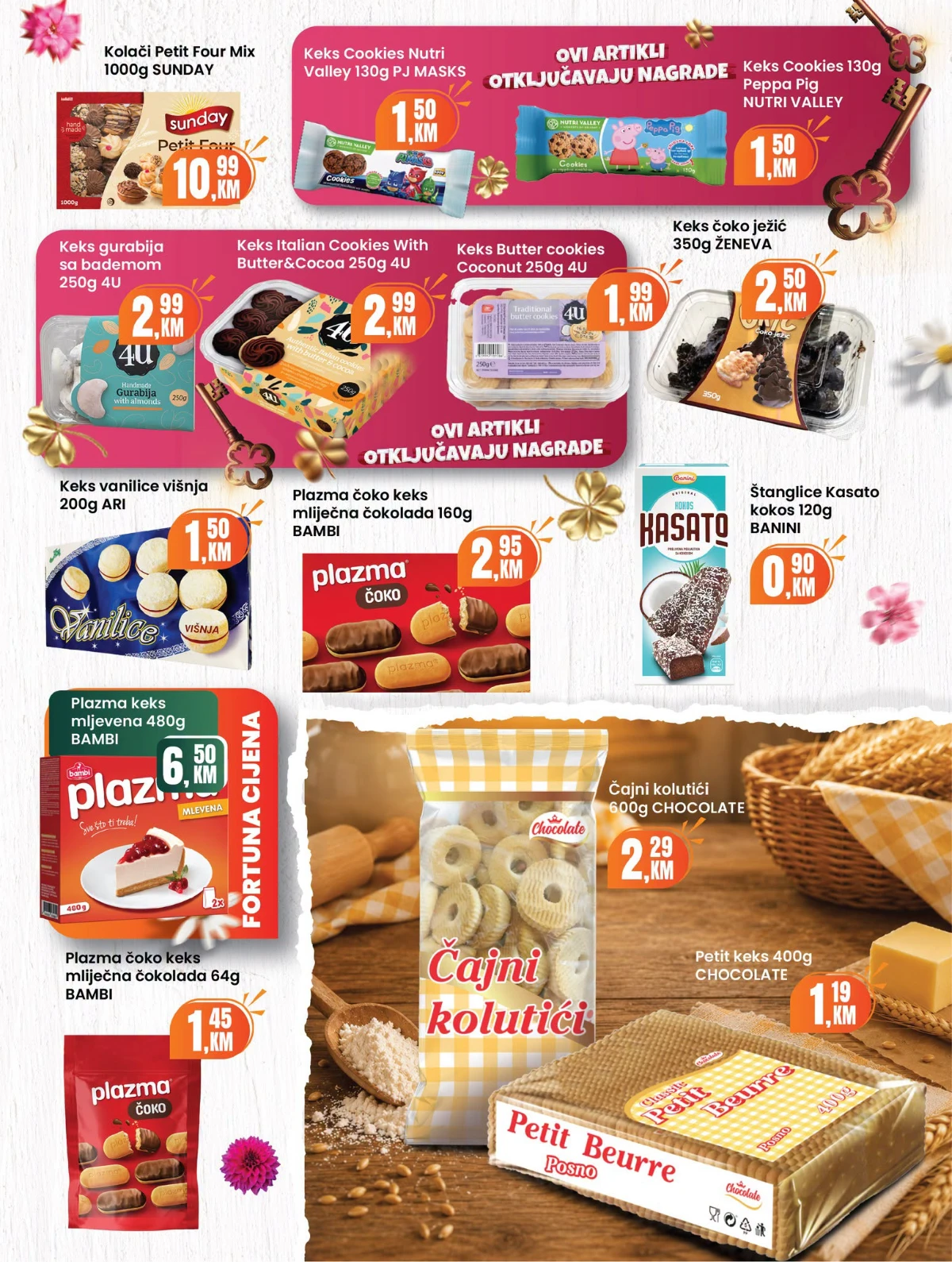 Fortuna katalog sniženja do 30% – strana 19 Fortuna katalog akcija do 30% – prehrana i proizvodi za domaćinstvo (strana 19)