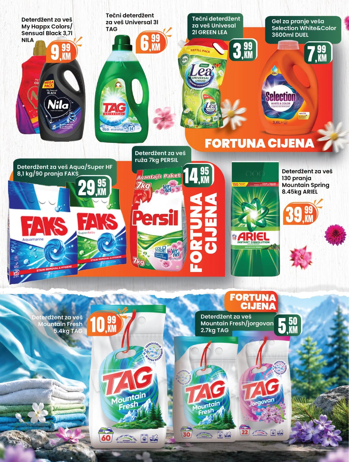 Fortuna katalog sniženja do 30% – strana 28 Fortuna katalog akcija do 30% – prehrana i proizvodi za domaćinstvo (strana 28)