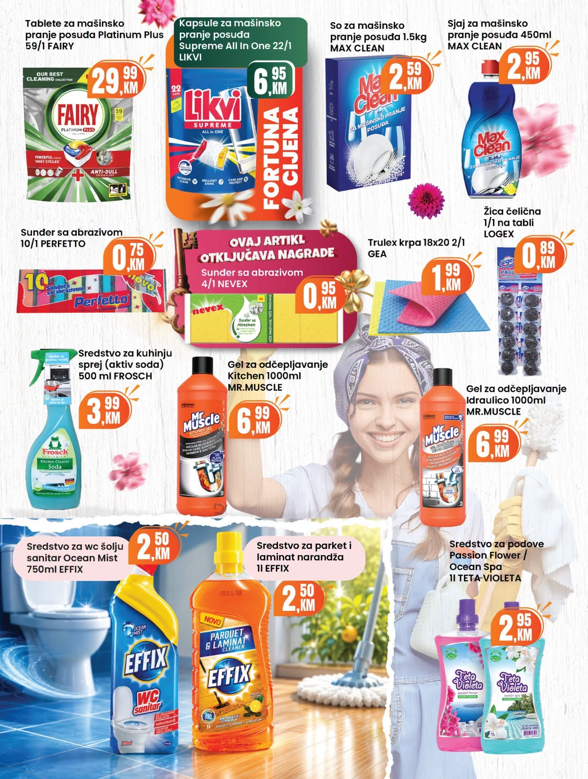 Fortuna katalog sniženja do 30% – strana 30 Fortuna katalog akcija do 30% – prehrana i proizvodi za domaćinstvo (strana 30)