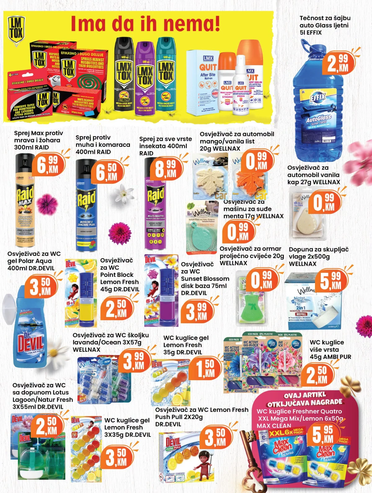 Fortuna katalog sniženja do 30% – strana 31 Fortuna katalog akcija do 30% – prehrana i proizvodi za domaćinstvo (strana 31)