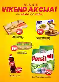 Hass Komerc vikend akcija sniženja prehrane i kućnih proizvoda do 12. aprila 2026 katalog