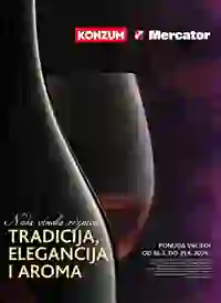 Konzum i Mercator vinska riznica ponuda vina i sniženja