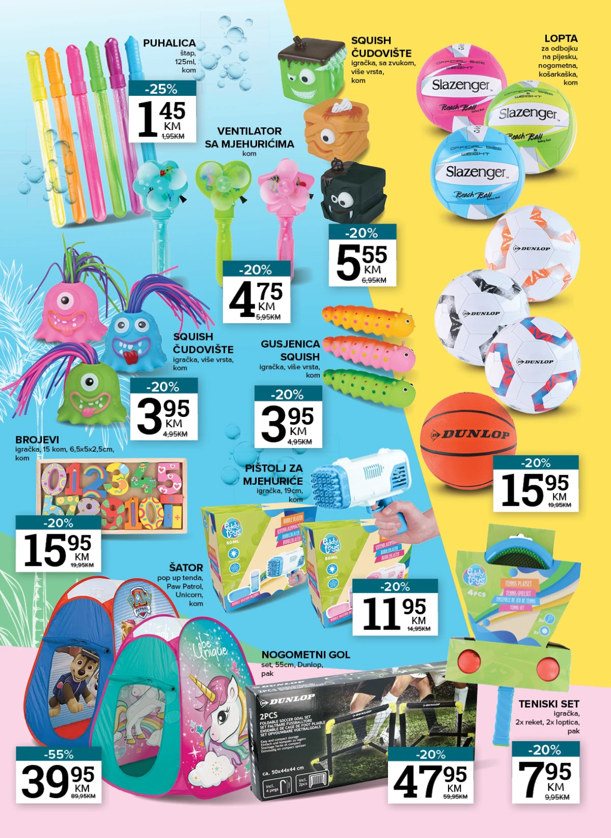 Konzum i Mercator katalog Sve za vaš dom – igračke, bicikli i dječiji ljetni program | Strana 15