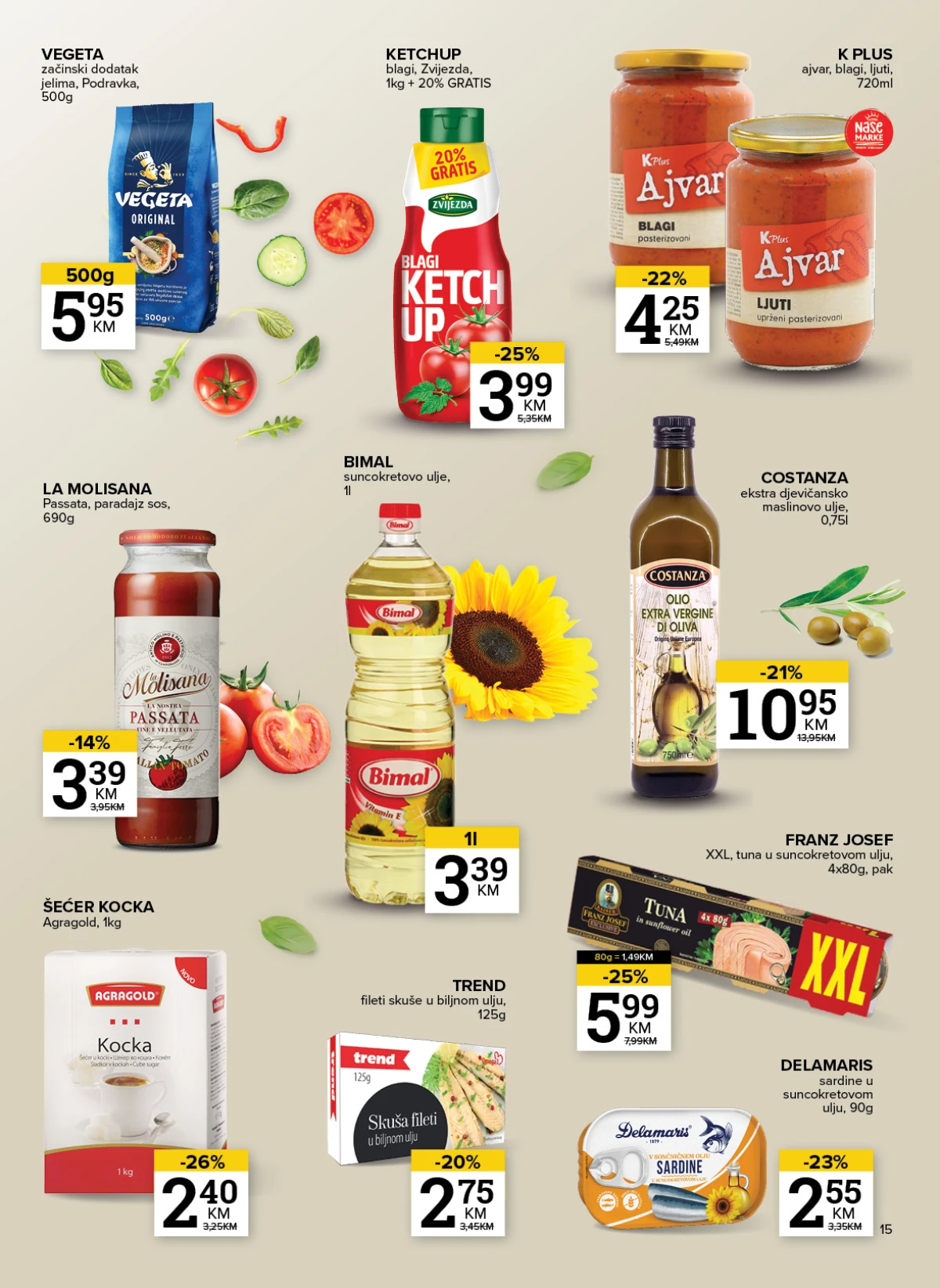 Konzum i Mercator katalog sniženja 05.05 do 11.05.2026 strana 15