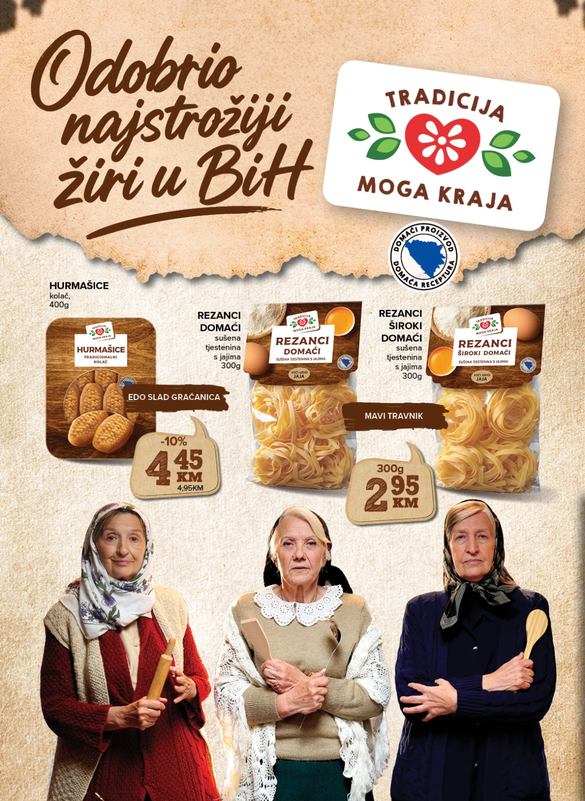 Konzum i Mercator ponuda domaćih proizvoda Tradicija moga kraja