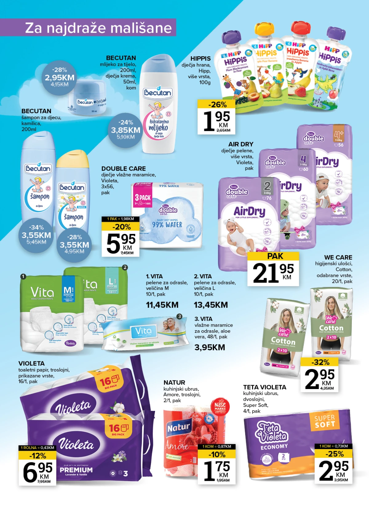 Konzum i Mercator katalog strana 22 – nove akcijske cijene