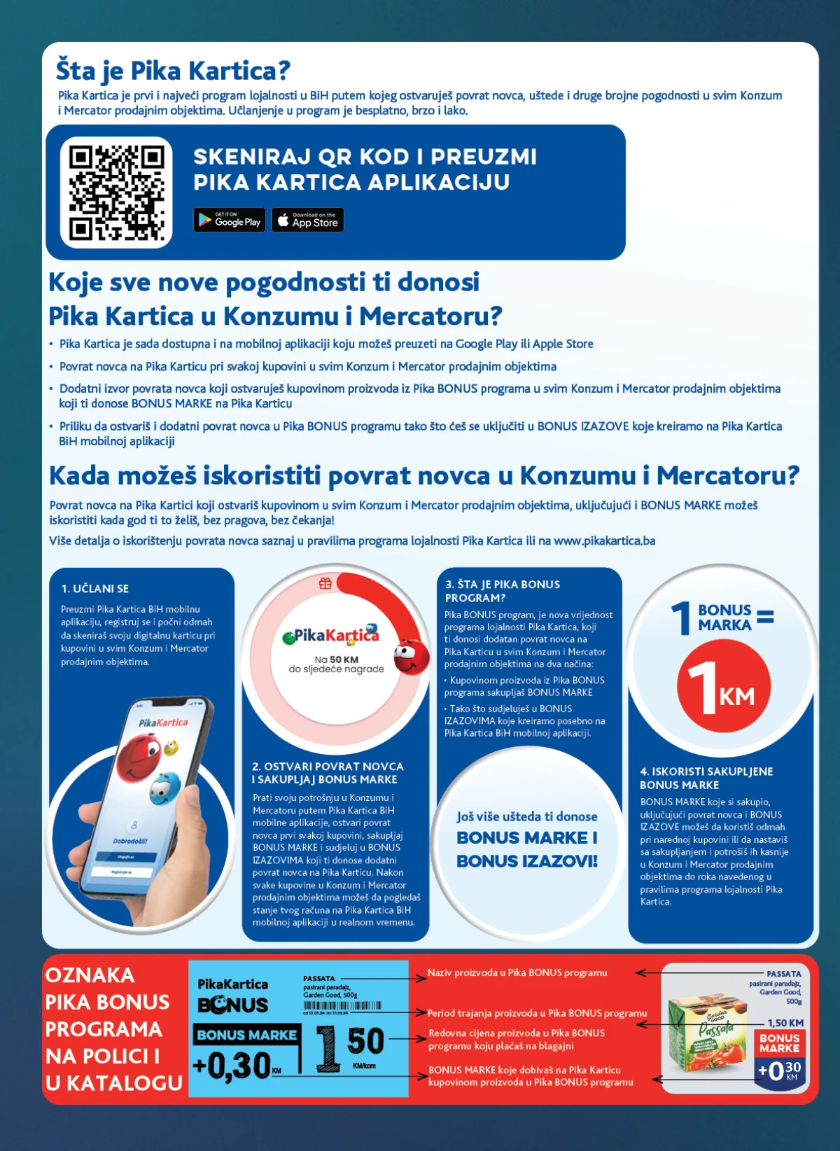 Konzum i Mercator katalog maj 2026 smrznuti proizvodi i sladoled akcija