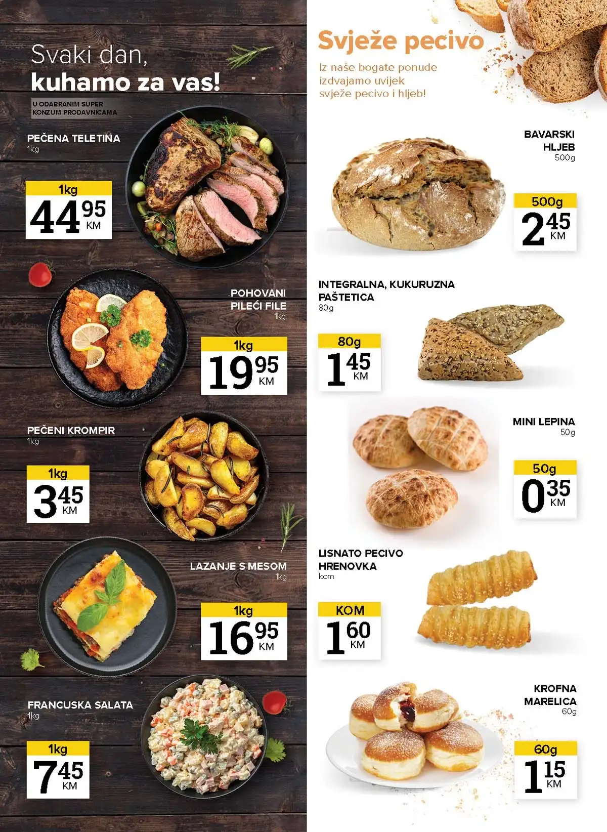 Konzum i Mercator katalog sniženja – strana 9 Konzum i Mercator akcija katalog sniženja do 04. aprila 2026 – strana 9