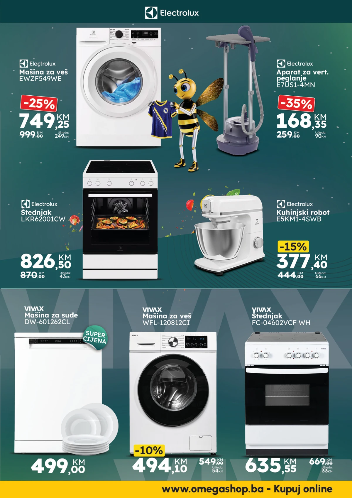 Omega Shop katalog – uređaji za ličnu njegu i zdravlje