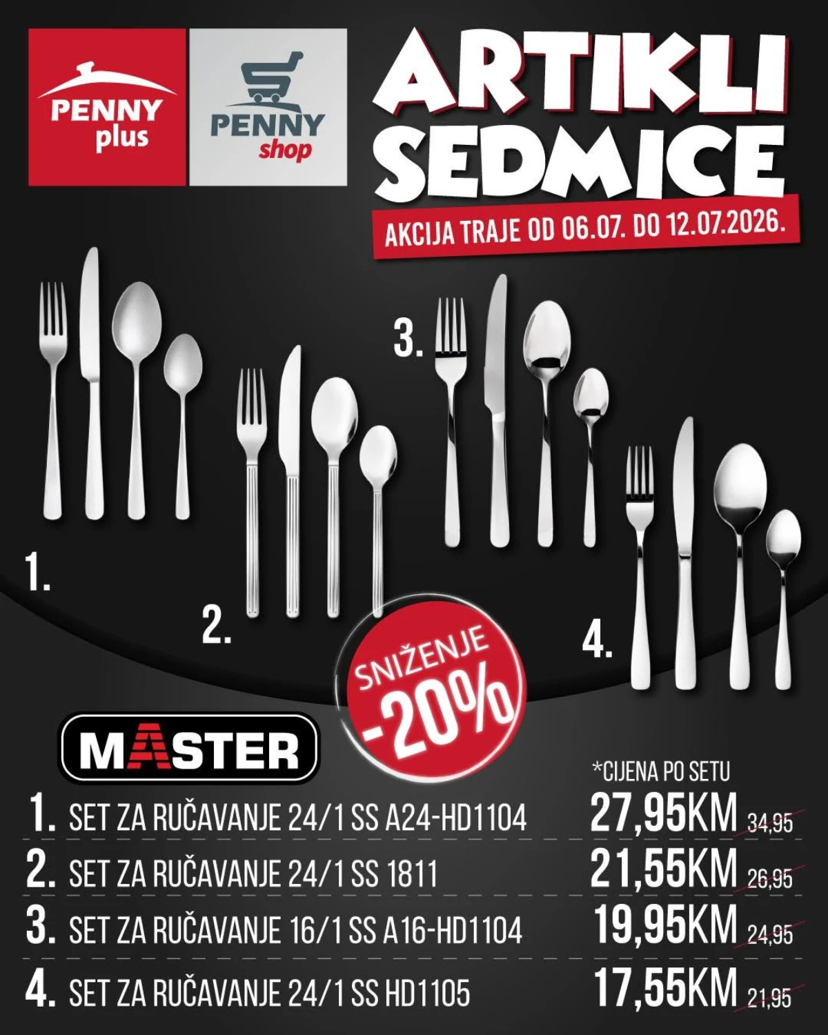 Penny Plus katalog strana 4 – tuš kabine, bojleri i kupaonska oprema