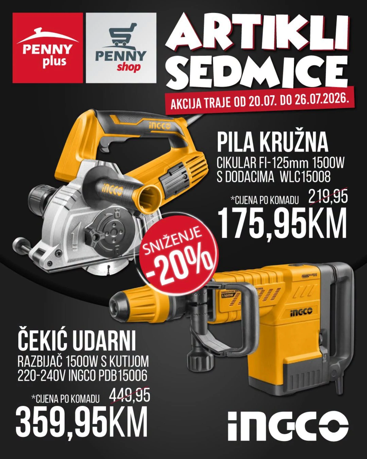 Stranica 14 Penny Plus Artikli sedmice do 26.07.2026.