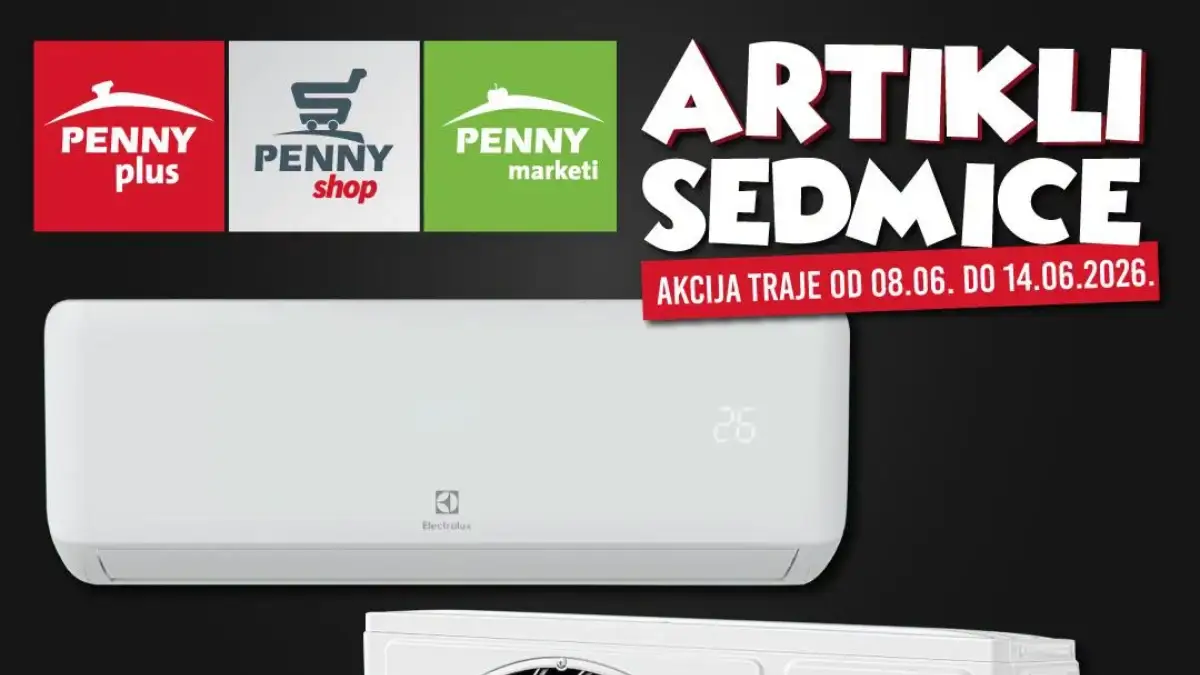Penny Plus akcija do 20% popusta – klime, vrtni namještaj i oprema za dom na sniženju do 14.06.2026.