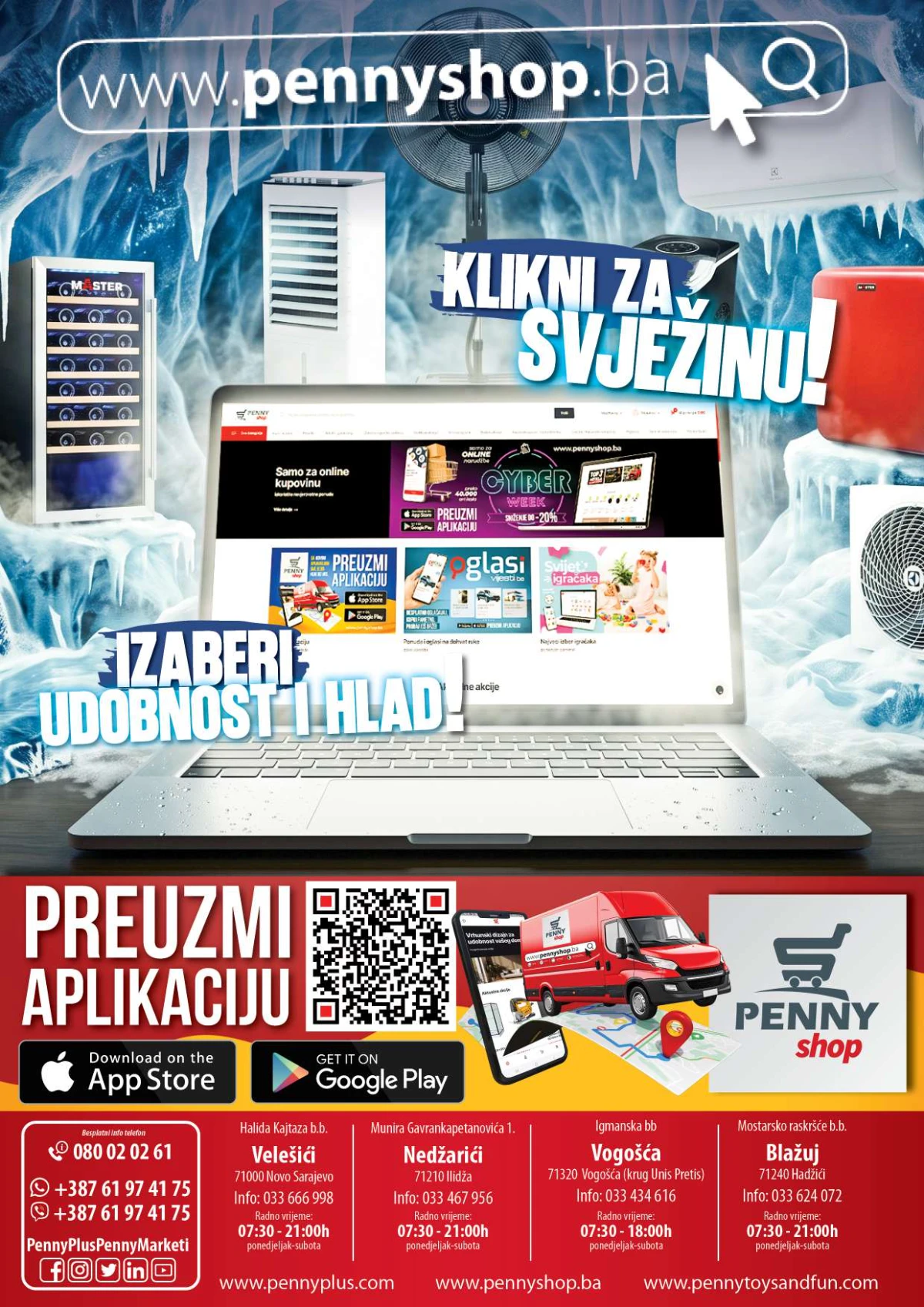 Penny Plus katalog strana 8 – dodatna oprema i pribor za rashladne uređaje