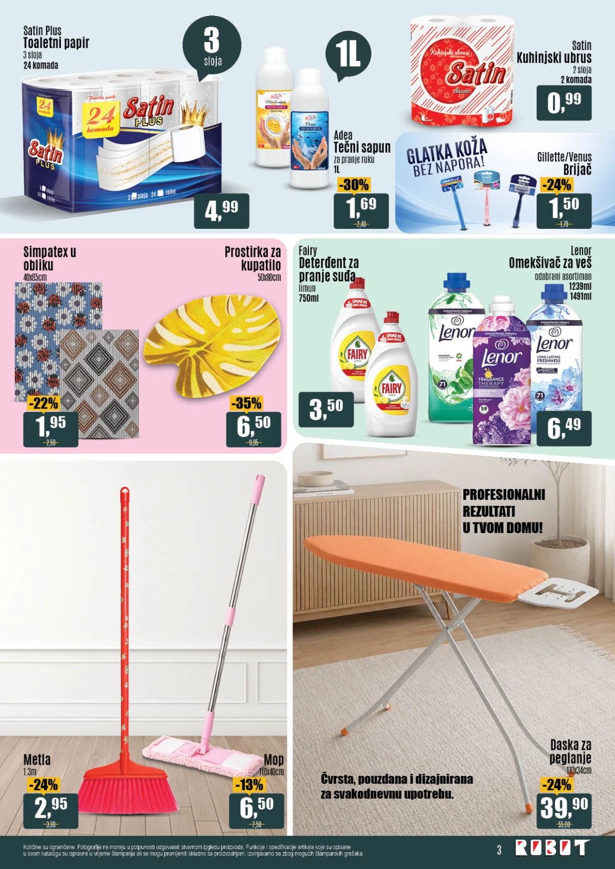 Robot katalog sredstva za čišćenje deterdženti i kućni proizvodi