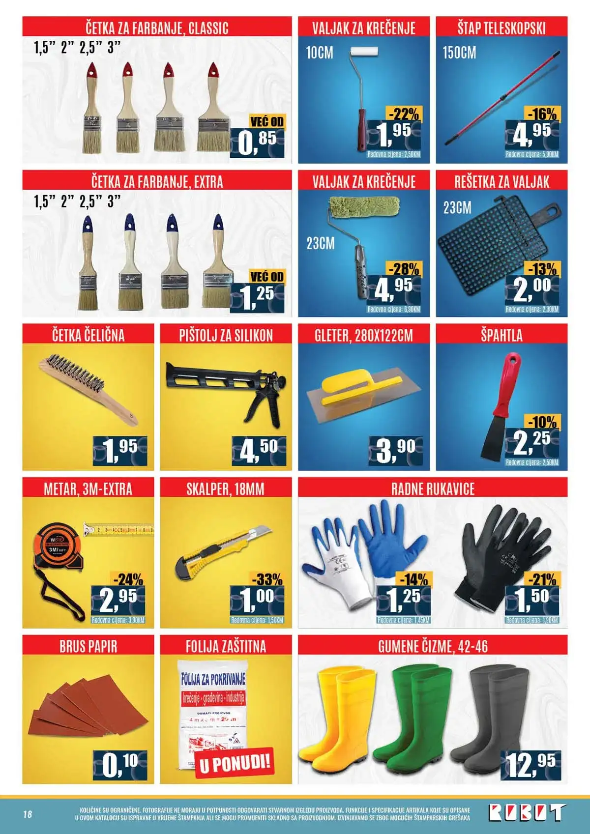 Robot katalog sniženja do 42 posto sredstva za čišćenje april 2026 strana 18