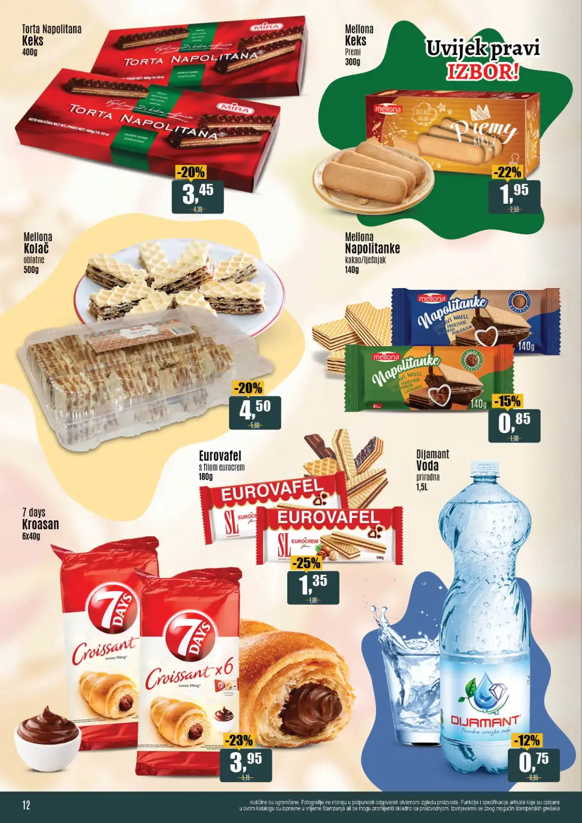 Robot prvomajska akcija do 45 posto sniženja prehrana piće kućne potrepštine april 2026 strana 12