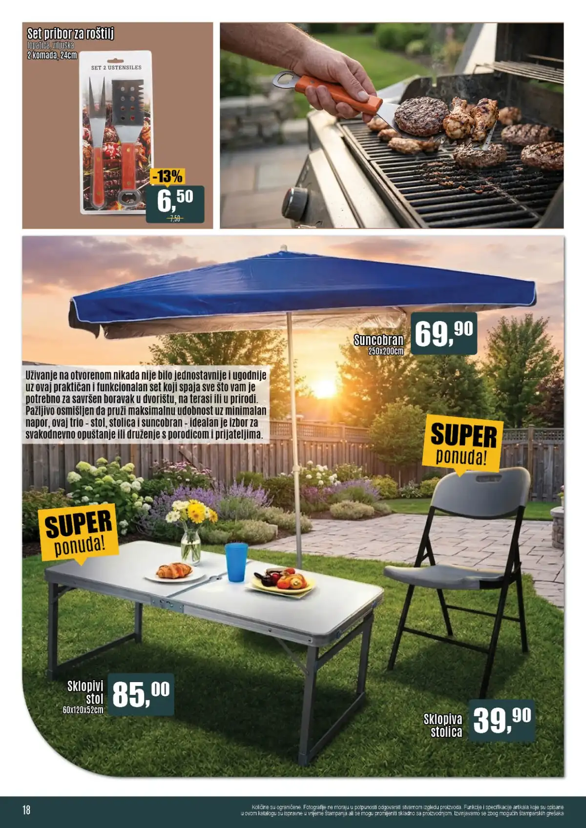 Robot prvomajska akcija do 45 posto sniženja prehrana piće kućne potrepštine april 2026 strana 18