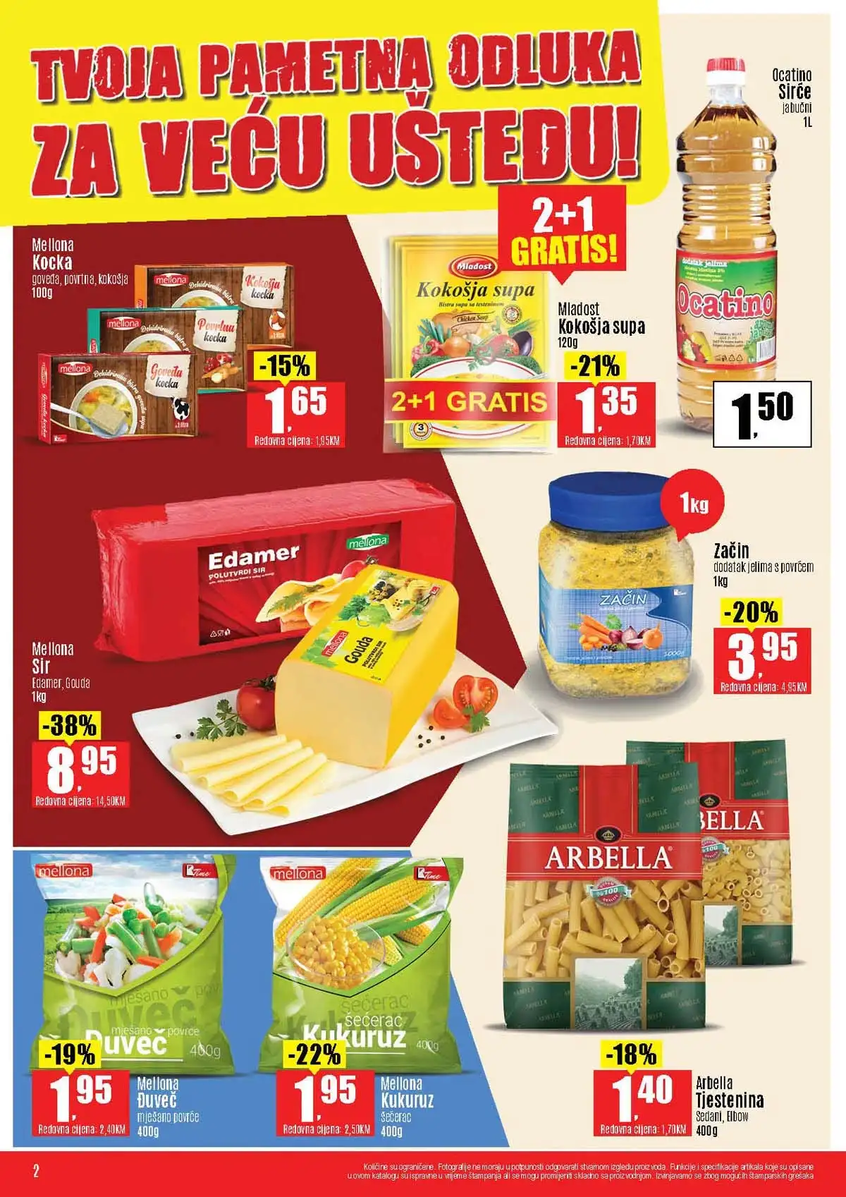 Robot katalog sniženja do 41 posto prehrambeni proizvodi april 2026 strana 2