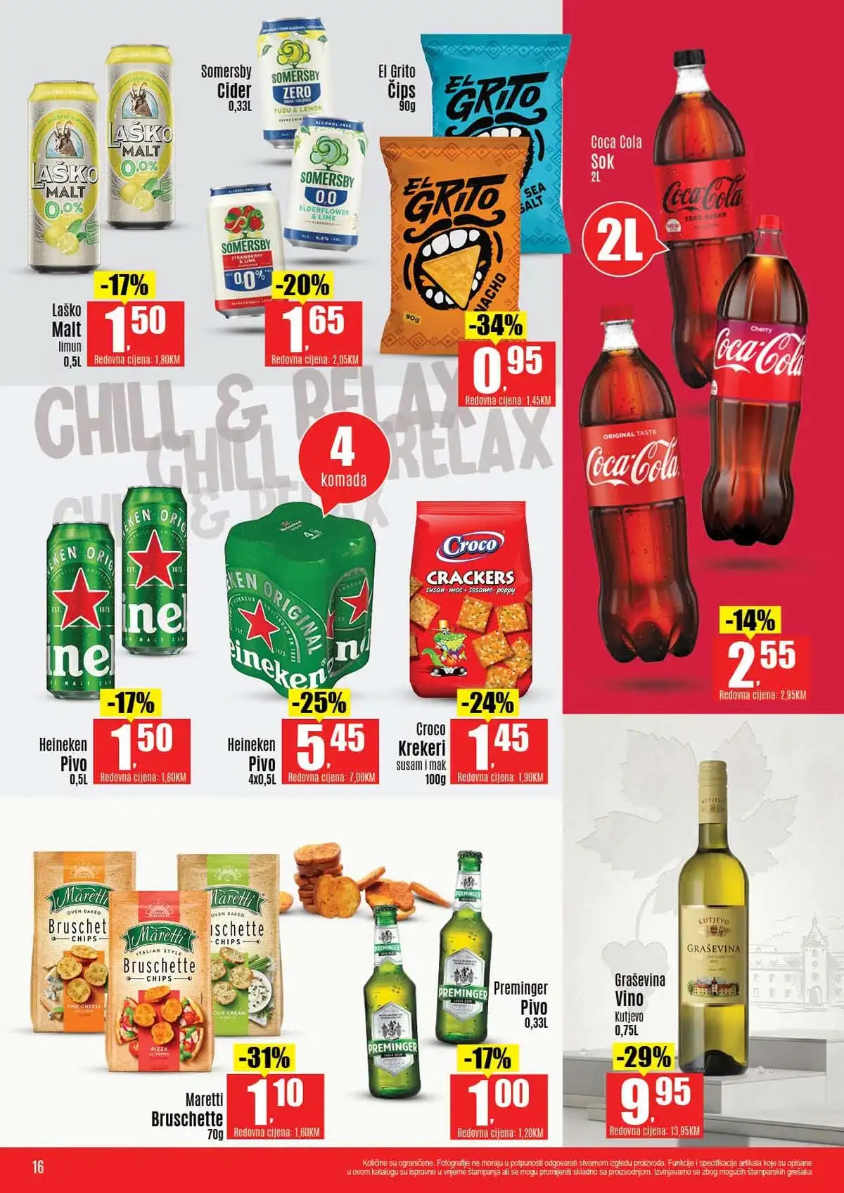 Robot katalog sniženja do 41 posto prehrambeni proizvodi april 2026 strana 16