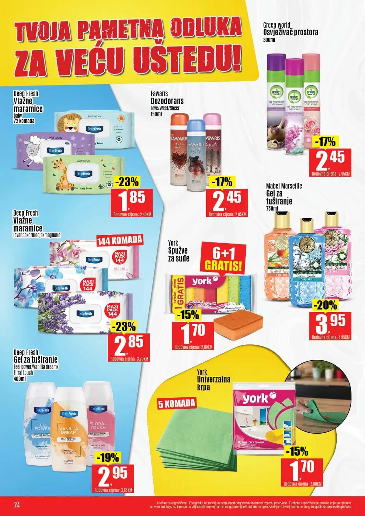 Robot katalog sniženja do 41 posto prehrambeni proizvodi april 2026 strana 24