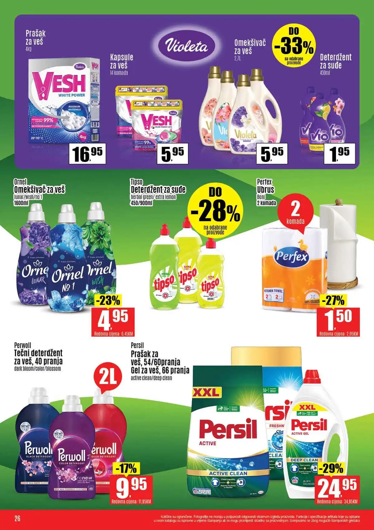 Robot katalog sniženja do 41 posto prehrambeni proizvodi april 2026 strana 26