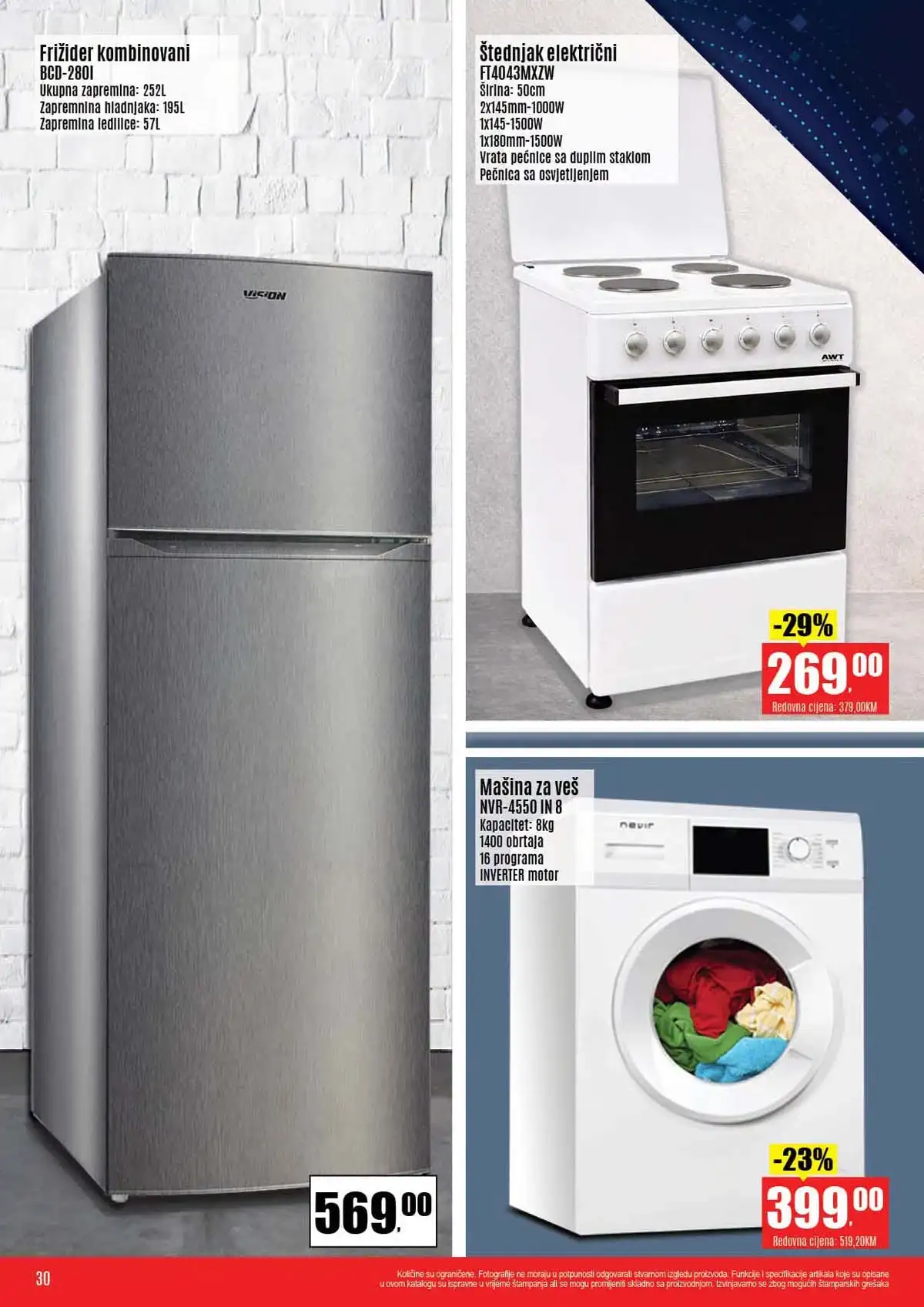 Robot katalog sniženja do 41 posto prehrambeni proizvodi april 2026 strana 30