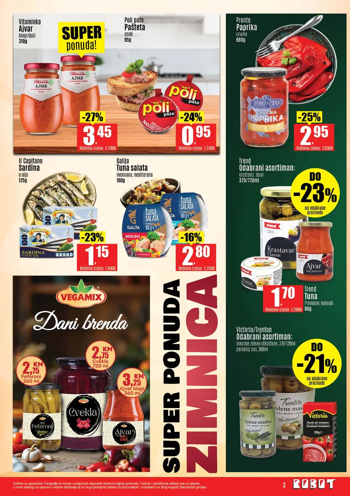 Robot komerc akcije i katalozi